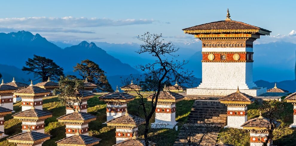 10 Days Bhutan Druk Path Trek through alpine lakes and mountain passes, featuring Himalayan views, Paro, Thimphu and Tiger’s Nest Monastery.