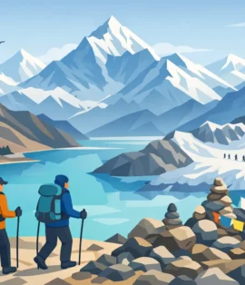 Everest Base Camp Trek via Gokyo Lakes and Cho La Pass