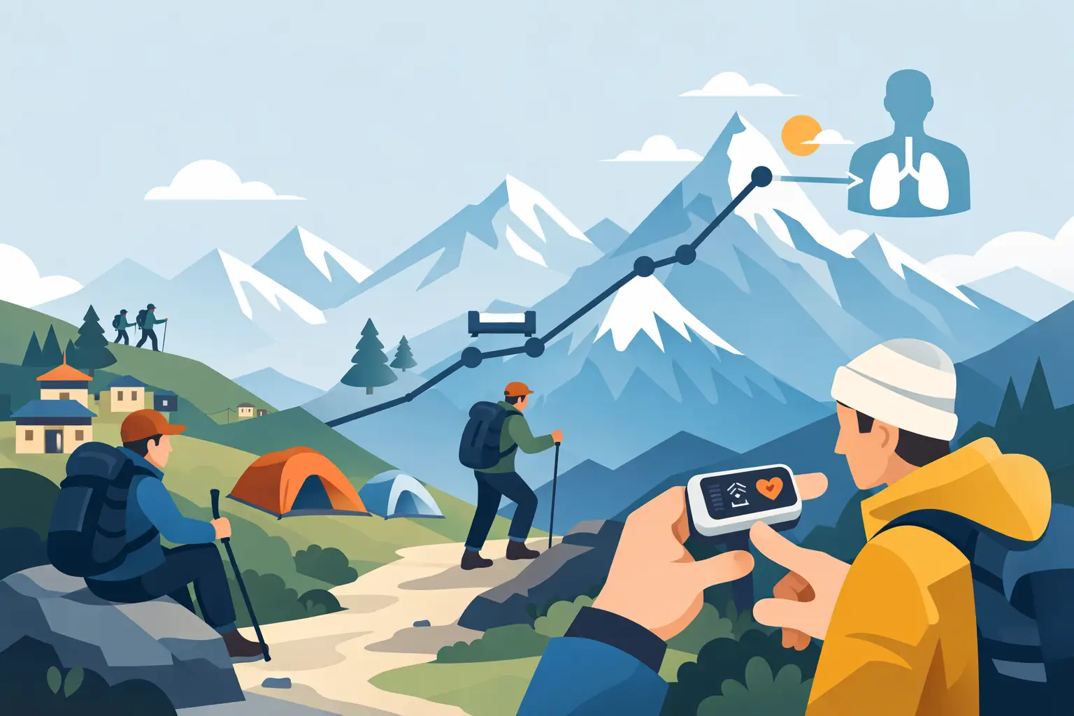 Nepal Trekking Acclimatisation Schedule Guide
