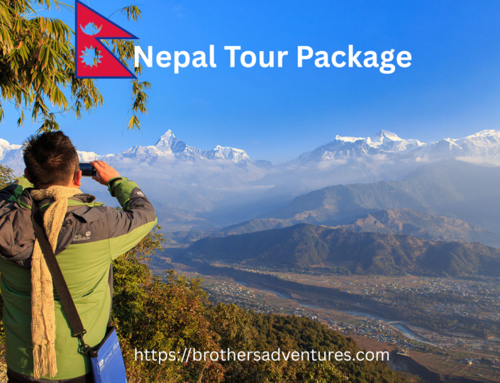 “Nepal Tour Package featuring Kathmandu UNESCO World Heritage Sites, Pokhara, Himalayan mountain views and rich Nepali culture.”