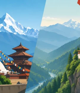 Nepal Versus Bhutan: Which Himalayan Trip?