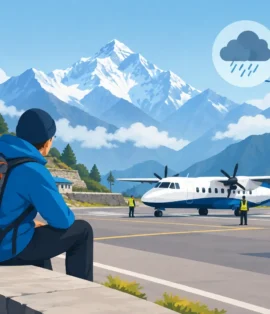 How to Manage Lukla Delays on an Everest Trek
