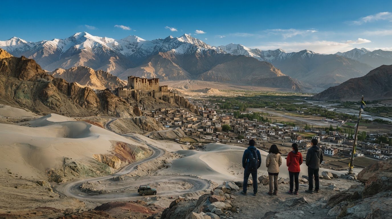 Leh Ladakh adventure tour package with Nubra Valley itineraries