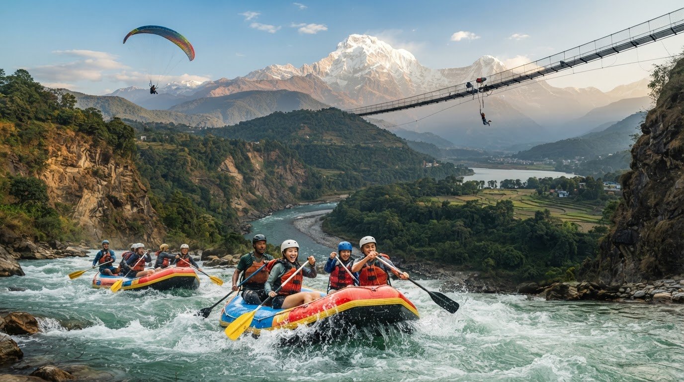 Pokhara Adventure Activities Tour Package