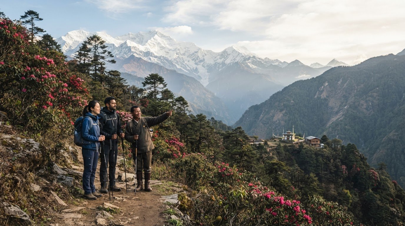 Sikkim Himalayan trekking tour: seasons, Dzongri and local stays