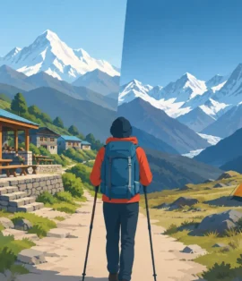 Teahouse Versus Camping Treks for Himalayan Walkers