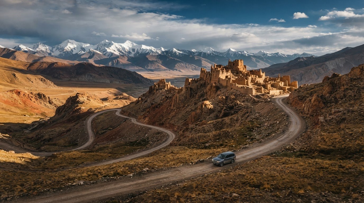 Western Tibet overland expedition from Lhasa to Kathmandu
